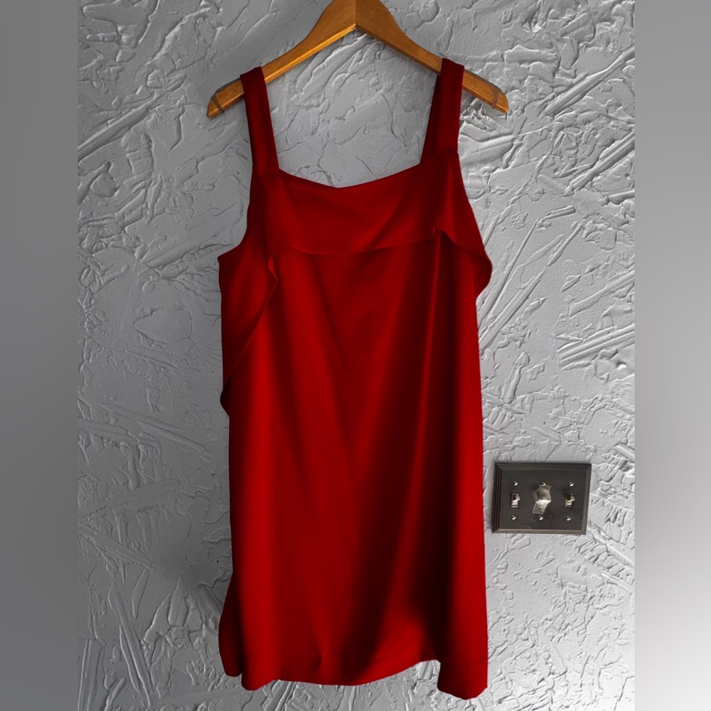 ANTONIO MELANI Red Bessie Dress-Size 14